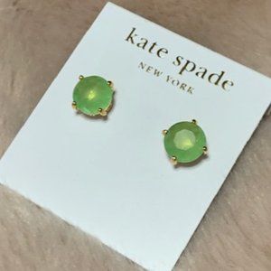 Kate Spade Stud Earing Pale Green